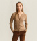 Acheter Gant Cardigan en tricot torsadé beige