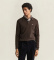 Comprar Gant Camisola tipo polo de lã castanha