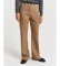 Comprare Gant Pantaloni eleganti Slim Fit a zampa beige