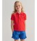 Comprar Gant Polo de piqué Shield rojo