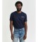 Kup Gant Graficzna koszulka z nadrukiem w kolorze granatowym