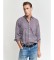 Comprar Gant Camisa clássica de xadrez Poplin Regular Fit Branco, Marinho