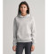 Buy Gant Hooded sweatshirt with grey shield