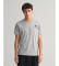 Comprare Gant T-shirt Archive Shield con ricamo grigio
