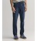 Kup Gant Niebieskie dżinsy slim fit