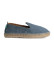 Comprar Genuins Alpargatas de couro azul Salines Velour