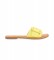 Gioseppo Welda yellow leather sandals 