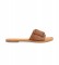 Gioseppo Welda leather sandals brown