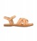 Gioseppo Vermezzo orange leather sandals 