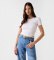 Kaufen Guess Weißes Strass-Logo-Shirt