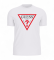 Buy Guess White triangle logo T-shirt
