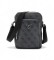 Kopen Guess Mini schoudertas Vezzola Smart logo 4G zwart