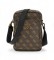 Kopen Guess Vezzola Smart logo 4G bruine mini boodschappentas