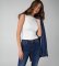 Buy Guess Sleeveless Mini Logo Top White