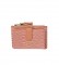 Guy Laroche GL-7506 borsa in pelle rosa -14x9x1,5cm-