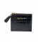 Guy Laroche GL7507 borsa porta carte in pelle nera -10,5x9x2cm-