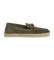 Köp Hackett London Altea Laces gröna espadriller i läder
