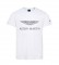HACKETT T-shirt con logo AMR bianca