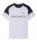Hackett T-shirt branca com logótipo