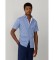 Comprare Hackett London Camicia stampata color argilla blu