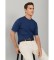 Buy Hackett London Navy linen T-shirt