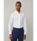 Comprar Hackett London Camisa fit slim texture blanco