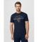 Comprar Hackett London Camiseta gráfico club con logo fit clásico marino