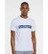 Hackett HS Logo Printed T-Shirt White