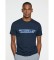 Hackett HS Logo T-Shirt Navy Print