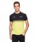 HACKETT Camiseta Multicolor con Estampado Lineal Efecto Degradado marino, amarillo