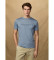 Comprar Hackett London Camiseta con logo Fit Clásico azul