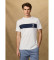 Comprare Hackett London T-shirt Heritage Panel, bianca