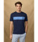 Comprar Hackett London Camiseta Heritage Panel marino