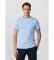 Buy Hackett London Hs Essential blue T-shirt