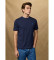 Buy Hackett London T-shirt number with navy classic fit logo