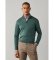 Comprar Hackett London Camisola com fecho Ess Merino Hzip verde-oliva