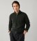 Comprar Hackett London Camisola com fecho Lambswool Cable Hzip verde