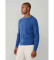 Comprare Hackett London Maglione di lana blu semplice