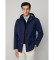 Köp Hackett London Parka Onshore Velo marinblÃ¥