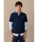 Comprare Hackett London Polo H Tape blu marino