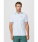Comprar Hackett London Polo manga corta con ribete fit clásico blanco