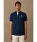 Buy Hackett London Navy blue polo shirt