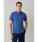 Comprare Hackett London Polo Slim Fit con logo blu