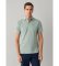 Comprare Hackett London Polo slim fit con logo verde