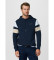 K�b Hackett London Sweatshirt med hætte resort navy