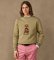 Buy Hackett London Green Harry crew neck sweatshirt