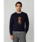 Comprare Hackett London Felpa Heritage Harry Navy