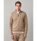 Buy Hackett London Beige Half-Zip Sweatshirt