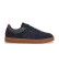 Comprare Hackett London Sneakers Beck Ivy in pelle blu navy