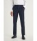 Kopen Hackett London Pantalon effen wollen pak marine